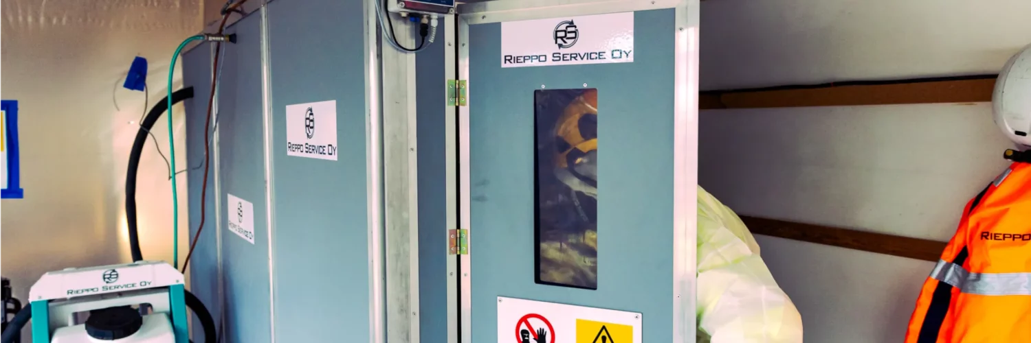 Asbesti- ja haitta-ainetyöt - Rieppo Service